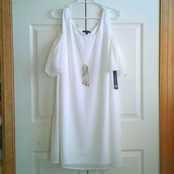 As U Wish Dresses & Skirts - Cold Shoulder Flowy Summer Dress